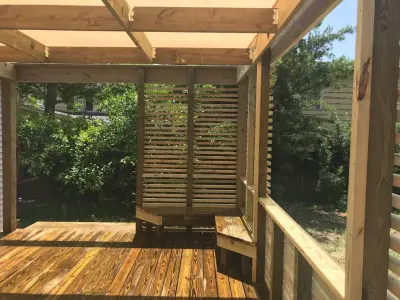 Outdoor Room Deck — Deck Building & Repair project by Garden Home Spaces