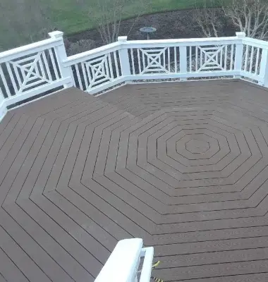 Veranda Composite Deck Helmet Extreme Renovation 1.0 — Deck Building & Repair project by Deck Helmet