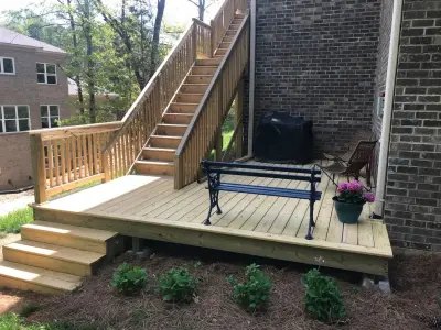 One-Day Deck Creation — Deck Building & Repair project by Screen Squad, Inc.