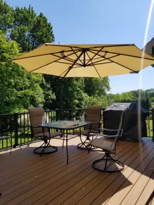 Deck in Poland, Ohio — Deck Building & Repair project by Kris Saks Fine Decks
