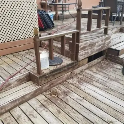 Deck Restoration and Staining — Deck Building & Repair project by TB Deck & Fence Repair And Powerwashing