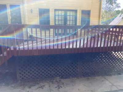 Deck Finishing — Deck Building & Repair project by A Set Of Helping Hands