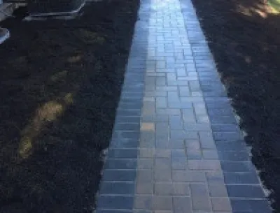 Driveway / Sidewalk Construction — Landscape Construction project by Shamrock Hardscapes And Restoration