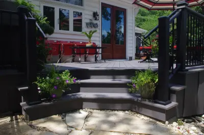 Balconies and Handrails — Deck Building & Repair project by Custom Design Fence And Deck