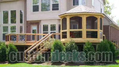 CustomDecks.com by MGE Carpentry - Custom Home Builders in Commerce Township, MI