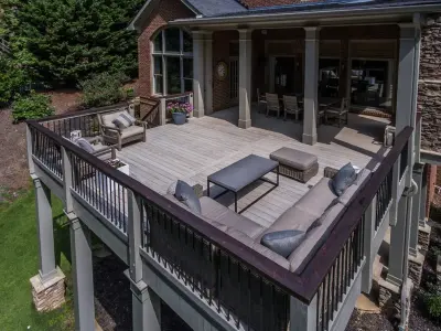 Exterior Design + Decks - Landscape Construction in Woodstock, GA