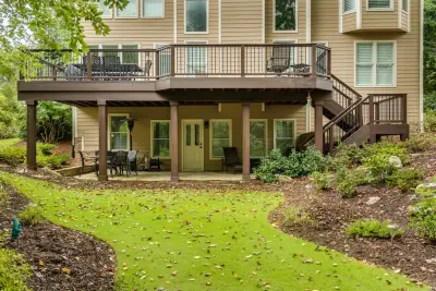 Exterior Design + Decks - Landscape Construction in Woodstock, GA