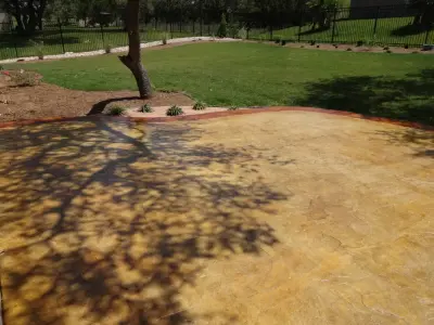 Ornamental Concrete — Deck Building & Repair project by Hometown Decking And Decorative Concrete
