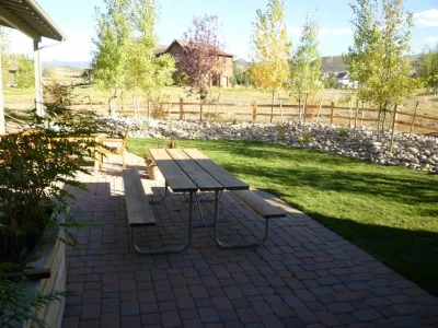 Relaxing Garden Area — Landscape Construction project by SHC Nursery & Landscape Co in Eagle
