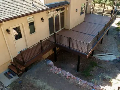 Dual Level — Deck Building & Repair project by StoneCroft Construction