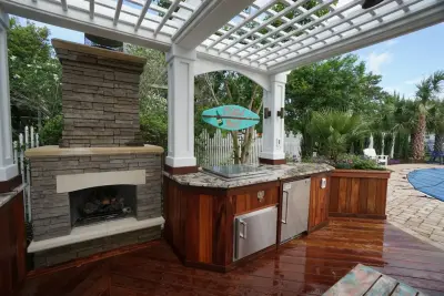 Enchanted Garden — Deck Building & Repair project by Earth Wood Fire Landscape
