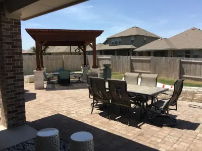 Custom Outdoor Living Area in Dripping Springs, TX — Deck Building & Repair project by Archadeck Of Austin