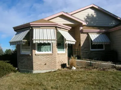 Retractable arm awnings — Deck Building & Repair project by Peterson Canvas