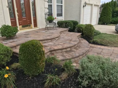 A 2017 Grand Entrance — Landscape Construction project by Sherwood Landscape Lighting And Design
