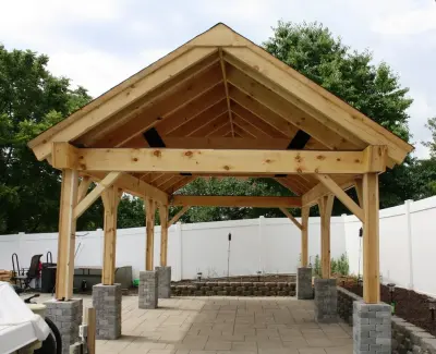 Granby East Pavilion — Deck Building & Repair project by Steve Petrunti Building And Remodeling
