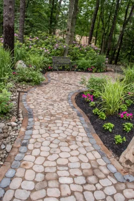 Lush New Landscape and Hardscape — Landscape Construction project by Sherwood Landscape Lighting And Design in Medford