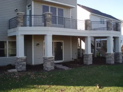 Eden Prairie Tailored Wrap Deck — Deck Building & Repair project by Schonhardt And Sons Home Improvements