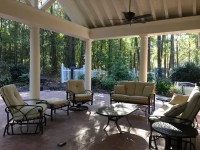 Stylish Enclosed Porch in Elgin, SC — Deck Building & Repair project by Archadeck Of Central South Carolina