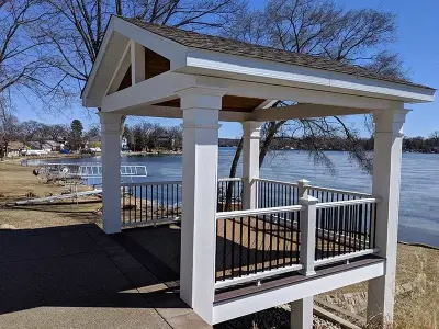 Raised Pavilion — Deck Building & Repair project by Miles Bradley Building And Remodeling
