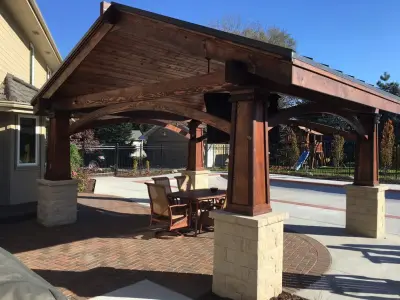 Elkhorn Waterside — Deck Building & Repair project by Cedar Sunset Pergolas, Inc