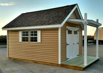 November 2016 English Garden Shed — Deck Building & Repair project by Hillside Hideaway