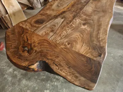 Walnut Dining Table — Deck Building & Repair project by Diamond K Woodworks LLC
