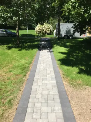 Access Steps and Pathway — Deck Building & Repair project by Stoney Mountain Construction