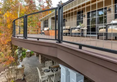 Break Free from the Mundane with this Picturesque Mountain Retreat — Deck Building & Repair project by Trex Company INC