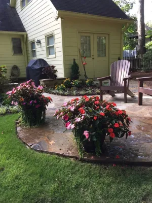 Roswell Landscape and Hardscape Enhancements — Landscape Construction project by SHM Landscape in Roswell