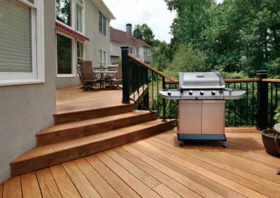 Exotic Wood Decking — Deck Building & Repair project by Atlanta Decking & Fence Co., Inc.