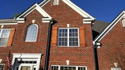 Outdoor Shutters and Attached Pergola — Deck Building & Repair project by Good Charlotte Cedar