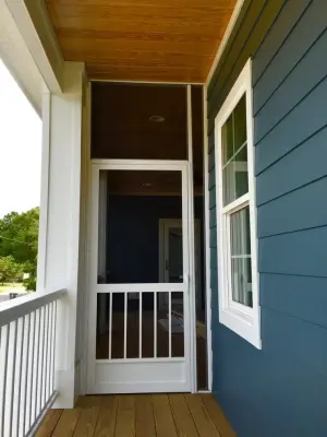 Custom Metal Screen Porch by Bass Built Homes — Deck Building & Repair project by Screenmobile Of Wilmington NC