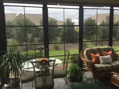 Eze Breeze Porch Installation — Deck Building & Repair project by Screenmobile Of Wilmington NC