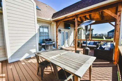 Farragut Outdoor Trex Patio — Deck Building & Repair project by Smoky Mountain Deck Builders