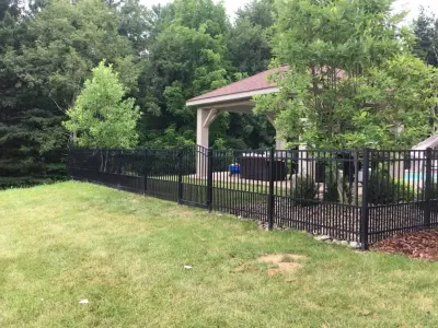 Innovative Wrought Iron Barrier — Deck Building & Repair project by Classic Decks & Fence LLC