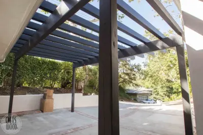 Hollywood Hills Fencing and Carport — Deck Building & Repair project by Olis Wood Inc.