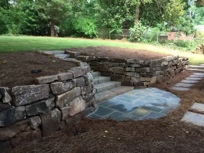 Druid Hills Back Yard Renovation — Landscape Construction project by SHM Landscape in Atlanta