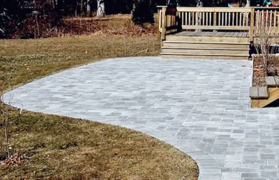 Walkways — Landscape Construction project by SHORELINE Landscape Company LLC in Clinton