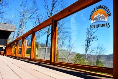Modern Sunroom — Deck Building & Repair project by Smoky Mountain Deck Builders