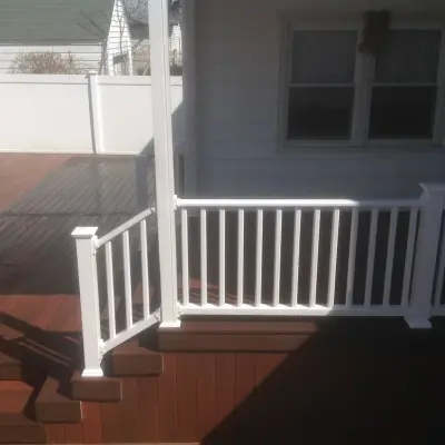 Cinnabar Fiberon Decking — Deck Building & Repair project by The Deck Guy