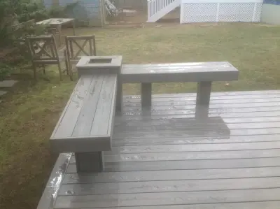 Gray Birch Fiberon Decking — Deck Building & Repair project by The Deck Guy