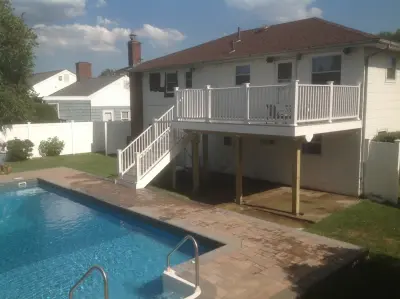 Greystone Fiberon Decking — Deck Building & Repair project by The Deck Guy
