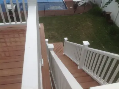 Western Cedar Fiberon Decking — Deck Building & Repair project by The Deck Guy