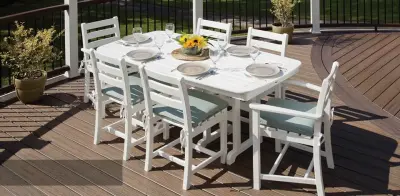 Outdoor Heaters and Seating — Deck Building & Repair project by Outdoor Living Inc