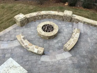Outdoor Fire Pits — Deck Building & Repair project by Atlanta Porch & Patio