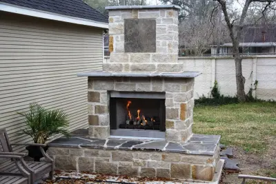 Sugar Land, TX Outdoor Fire Pit — Deck Building & Repair project by Tradition Outdoor Living