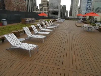 Gold Coast Fitness Formula Club, Chicago — Deck Building & Repair project by Unique Deck Builders
