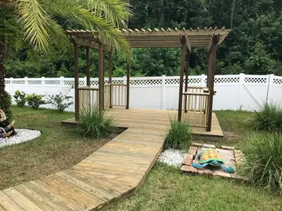 Elevated Platform — Deck Building & Repair project by Garden Home Spaces