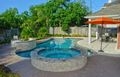 Bratton Pools - Landscape Design in Richmond, TX