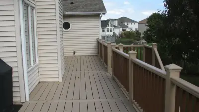 FRONT STEPS — Deck Building & Repair project by ACA Porch & Deck Builders